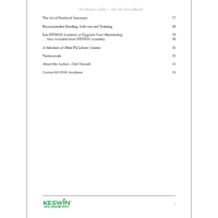 The Art of Feedback Book