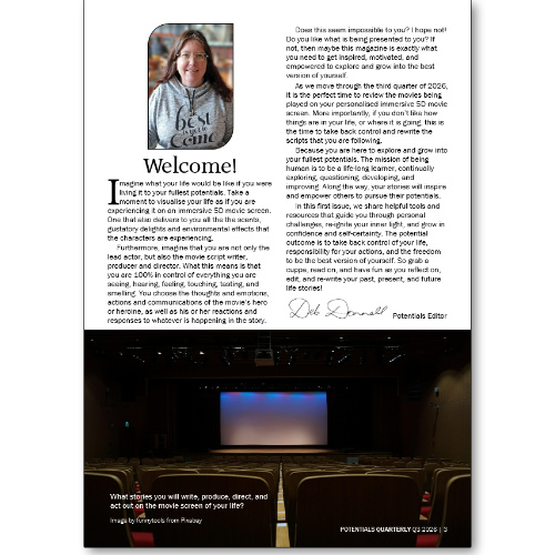 Potentials Quarterly Magazine PDF Volume 1 Issue 1 - Image 3